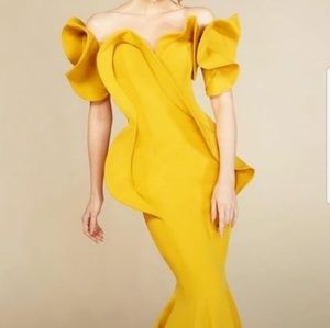 Beautiful Gold Evening Gown